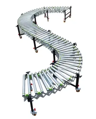 Heavy Duty Stainless Steel Adjustable Speed Roller Conveyor Line-New Automated Material Handling Equipment for Warehouse Factory