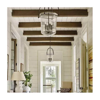 PU Faux Wood Beam Manufacturer for Artistic Home Decor Suitable for Residential Cafe and Office Project Use Everwall
