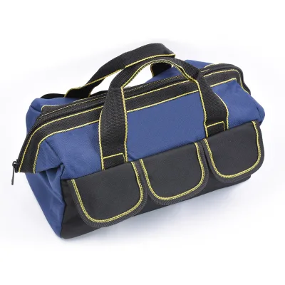 Hot Selling Waterproof Engineer Canvas Electrician Leather Tool Bag