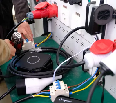 Current Lcd Screen Portable Electric Vehicle Ev Charger Cable Ev Charging Plug for Fast Charging Station