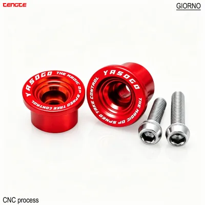 New CNC Aluminum Alloy Colorful Exhaust Pipe Screw Modified Motorcycle Exhaust Fastener Bolt Accessories Fit GIORNO Scooter