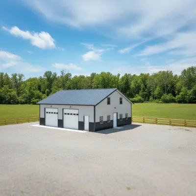 Customizable Modern Multi-Vehicle Steel Carport with Solid Construction Minimal Maintenance Versatile Climate Adaptability