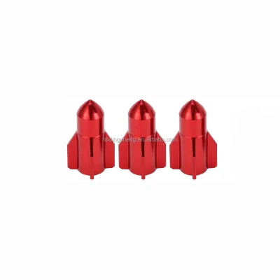 Aluminum Protective Cap for Tire Valve Stems Applicable to Trucks and Cars, Universal Car Parts