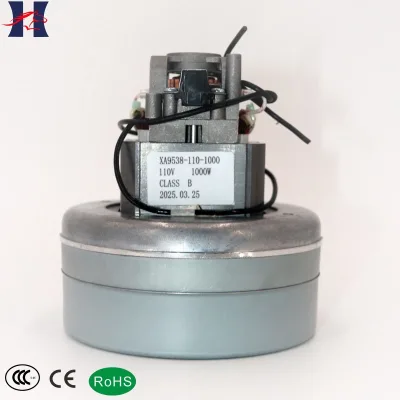 1200W Silver Vacuum Cleaner Motor Copper Home Appliance Electric Power Source for Home Garage Use Battery Spare Parts Included