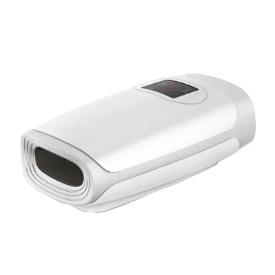 Vibrating Wireless Hand Massager USB Recharger 360 Degrees Automatic Heating Compression Cordless Electric Fingers Massager