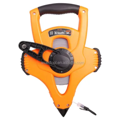 AK-2727 New Type Metric Nylon Measuring Tape 30m/50m Hot Selling Tape Measures