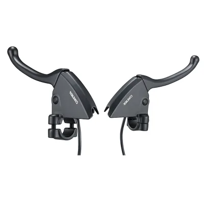 CORERIDE EB03D Electric Bicycle Brake Handle Parts Set for Sharing Electric Scooter 22.2mm Handlebar Tube Dual Brake Lever