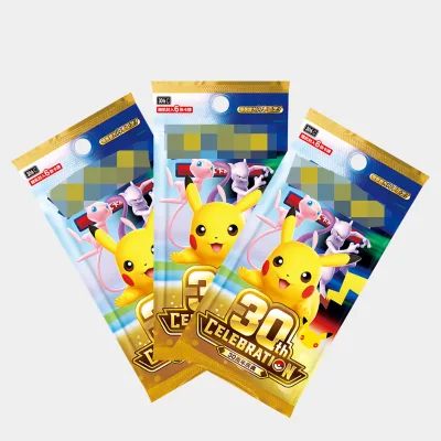 Original China Pocket TCG MEGA 30th Celebration M6a Pocket Carten Board Game Full Set Collectible Playing Trading Cards
