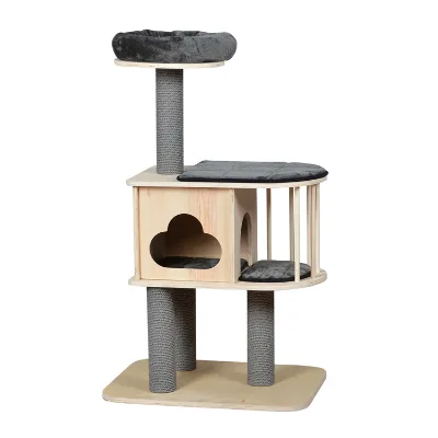 Hot Sale Funny Cat Scratcher Sisal Pole Cats Climb Trees Cat Climbing Rack