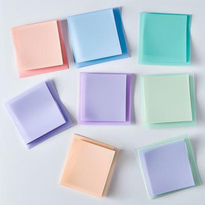 Explosive New Products Self Adhesive Sticky Note Transparent Notes Custom clear Sticky Notes