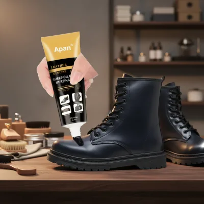 OEM Factory Leather and Footwear Care Products, High Quality Natural and High Quality Lanolin Care Cream