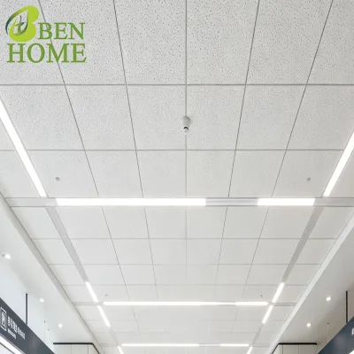 Premium Armstrong Standard Mineral Fiber Ceiling High Sound Absorption for Office Classroom Cinema Hotel