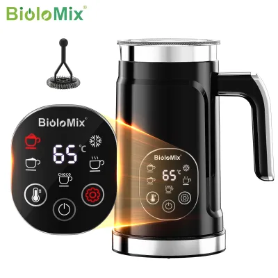 New Arrival Digital Milk Foamer Steamer Coffee Milk Frother Jug Foam Maker for Coffee Chocolate Drinks Adjustable Temperature