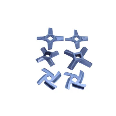 Custom Stainless Steel Meat Grinder Blade Spare Parts for Household Use Energy Efficient 5# 8# 10# Square Hole Cross Blade