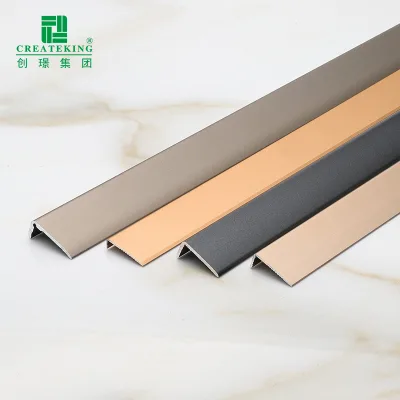 MOQ2000m Aluminum Decorative Trim Aluminum L Trim Villa Custom Size/Color Hot Product