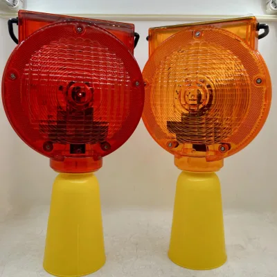 Portable and Movable Strobe Warning Light Led Beacon Cone Barrel Roadblock Caution Light