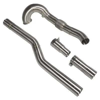 For Audi S3 2.0T 304 Stainless Steel High Performance Exhaust Downpipe for Golf 2015-2019 MK7 R Exhaust Straight Header Downpipe