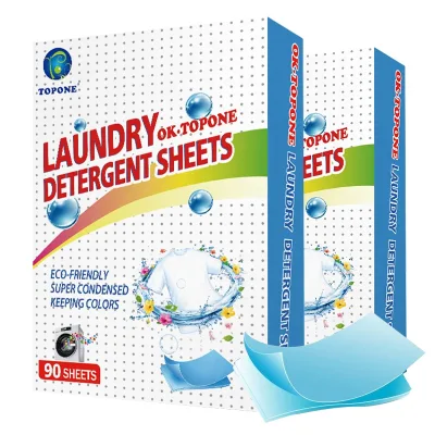 Good Quality Disposable Eco-Friendly Ultra Concentrated Biodegradable Laundry Detergent Sheets