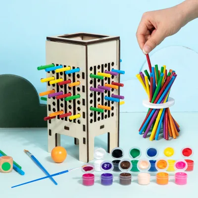 Montessori Early Education Board Games for Kids Interactive Parent-Child Battles Wood for Thinking Training Educational Toys