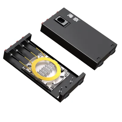 Customizable Desktop Fiber Optic Box 4/8 Ports Design | ABS/Metal Housing | OEM Support | Fast Shipping for Network Cabinets