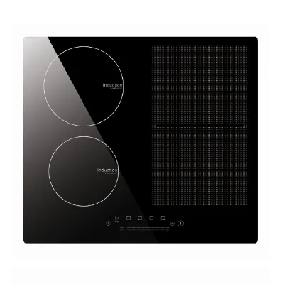 Horizontal Hob Voice Control Half-Bridge Hob Crystal Glass for Induction Cooker