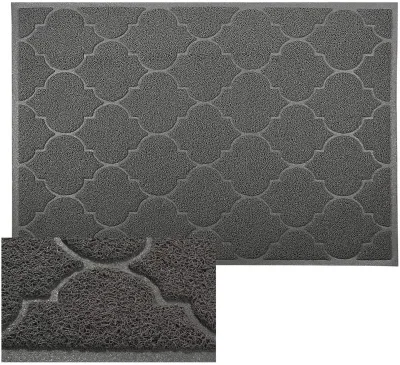 Front Door Mat Indoor and Outdoor Welcome Mat Absorbent and Drain Away Water Heavy Duty Entryway Doormat