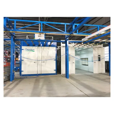 Aizhou Manual Mdf Powder Coating Line System for Sale