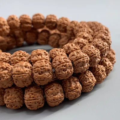 11-12mm Tibetan Old Tree Bodhi Seed Prayer Beads for Bracelet Necklace Making 108 Buddhist Beads Rudraksha Beads