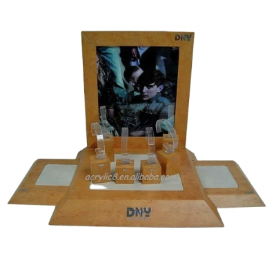 Factory Wholesale Wooden Watch Stand Display Watch Display Cabinet Watch Display Rack Stand
