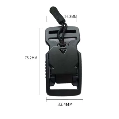 High Quality Best Price Advanced Sense Multi-Function Magnet Strap Buckle Magnetic Bag Buckle Quick Release Magnetic Buckle