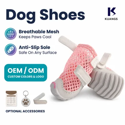 New Hot Selling Cute Dog Shoes Wholesale Customizable for Small and Medium Pets