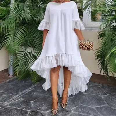 Custom logo African Luxury Sequin Evening Party Long Dresses for Women Dashiki Ankara Turkey Outfits Gowns African Clothing