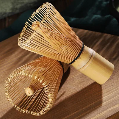 Handmade Japanese Matcha Chasen Whisk Mixer Traditional Ceremonial Natural Bamboo Matcha Tea Whisk