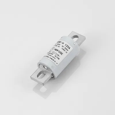 HONGDA High Voltage Electrical Vehicle Cylindrical Fusible Link Hole Fuse 500V 5A-1600A Overcurrent Protection Solar