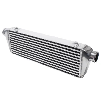 2.5'' Universal Front Bar & Plate Mount Intercooler 550x180x65mm for bmw Outlet/Inlet