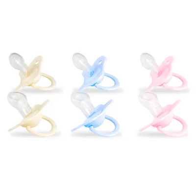 BPA Free Newborn Baby Pacifiers Unique Silicone Baby Pacifier Best Newborn Baby Pacifiers with Case