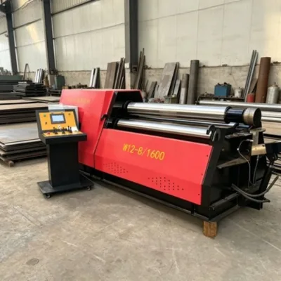 High Performance Budget-Friendly 4-Roller Plate Bending Machine Premium Build High-Accuracy Semi-Automatic 2500mm Working Width
