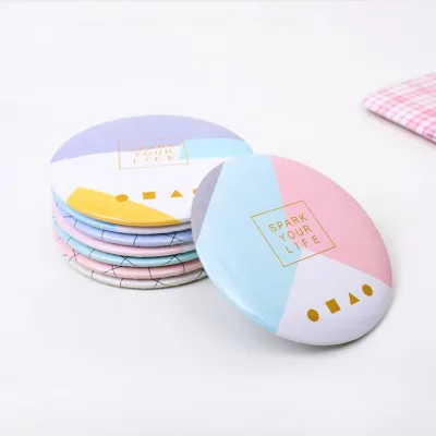 Kunshan Krell Mini Round Shape Cheap Small Makeup Pocket Mirror for Promotional