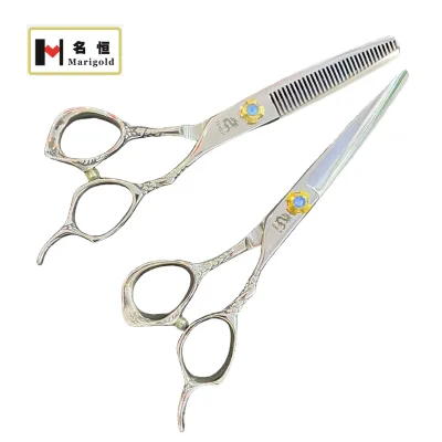 Loong Professional 6.0inch Hairdressing Cutting Scissors Salon Barbers Tools Scissors Japan 440C Steel