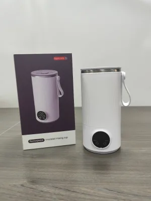 OEM Wholesale Price Multi-Temperature Settings Digital Display Stainless Steel Rechargeable Cordless Kettle USB Household Hotel