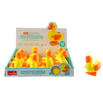 Jinming Hot Sale Cartoon Clockwork Animal Toy Wind up Jumping Goose Toy for Kids Gift