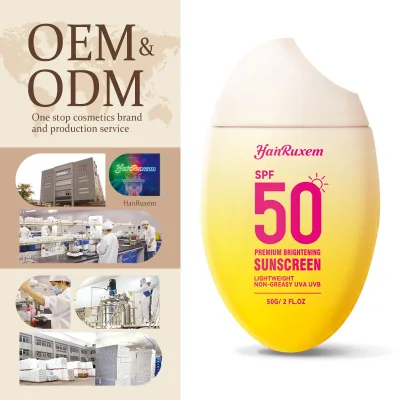 Customized Gel Isolation Moisturizer Anti-UV Body Cream Whitening Physical Sun protection