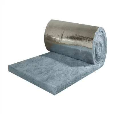 Modern Design Wool Insulation Roll for HVAC Duct System Soundproof Acoustic Control High Performance Eco-Friendly 5+ Year