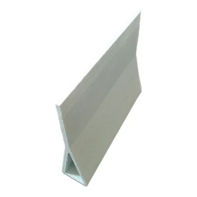 Pultruded FRP Square Rectangular Tube GRP Hollow Pipe Fiberglass Profile Insulated for Electrical Engineering Bracket