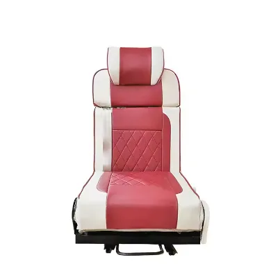 RV Captain Seat Single to 4 Seats Combination Reclining Rotatable Camper Van Seat With Slide Rail Motorhome Caravan Modification