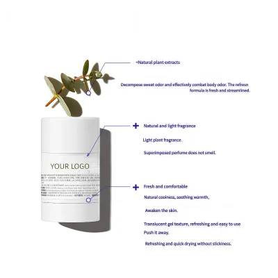 NEW Arrive  Armpit Care Floral Scent 48H Protection Deodorants From Douba Homme Organic  Natural Deodorant Balm Private Label