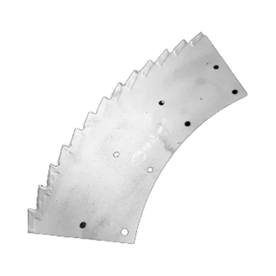Alloy-Coated Swing Knife Grass Harvester Cutter Serrated Blade for Agricultural Machinery Parts