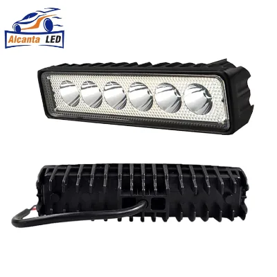 7 Inch 18W LED Work Light Bar Off-Road 4x4 Truck ATV Spot for Car & Boat 12V 24V Auto Parts
