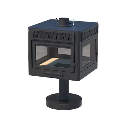 Corten Steel Outdoor Freestanding Wood Burning Fireplace Fireplaces Stoves