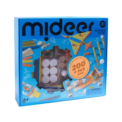 Mideer MD3380 Invention Toy Set - Enlightenment Laboratory All in One Children's Educational Toy Inventor DIY Kit